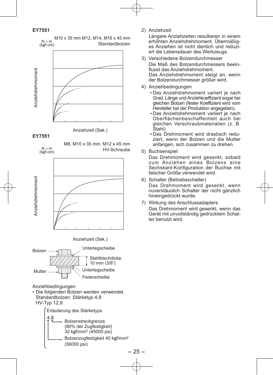 Panasonic EY7546 User Manual | Page 25 / 116