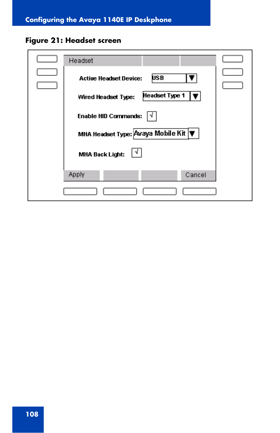 Avaya 1140E IP User Manual | Page 108 / 418