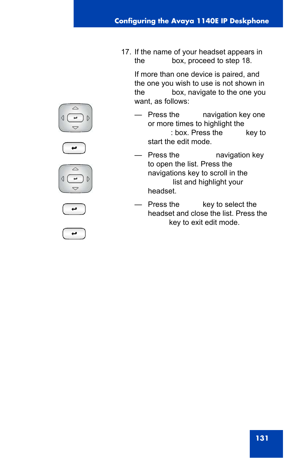 Avaya 1140E IP User Manual | Page 131 / 418