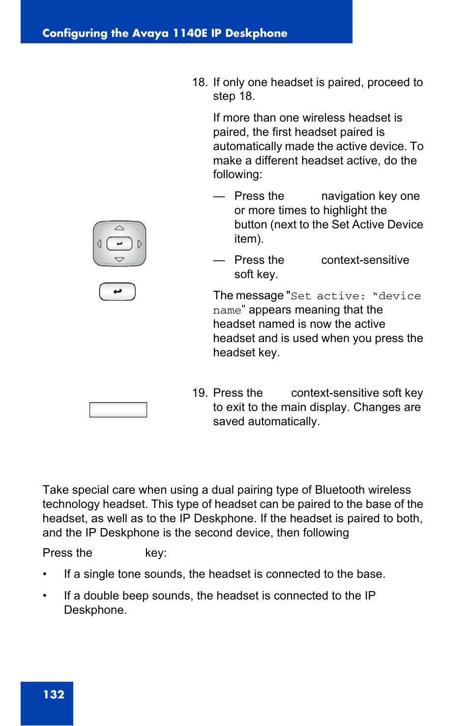 Exit | Avaya 1140E IP User Manual | Page 132 / 418