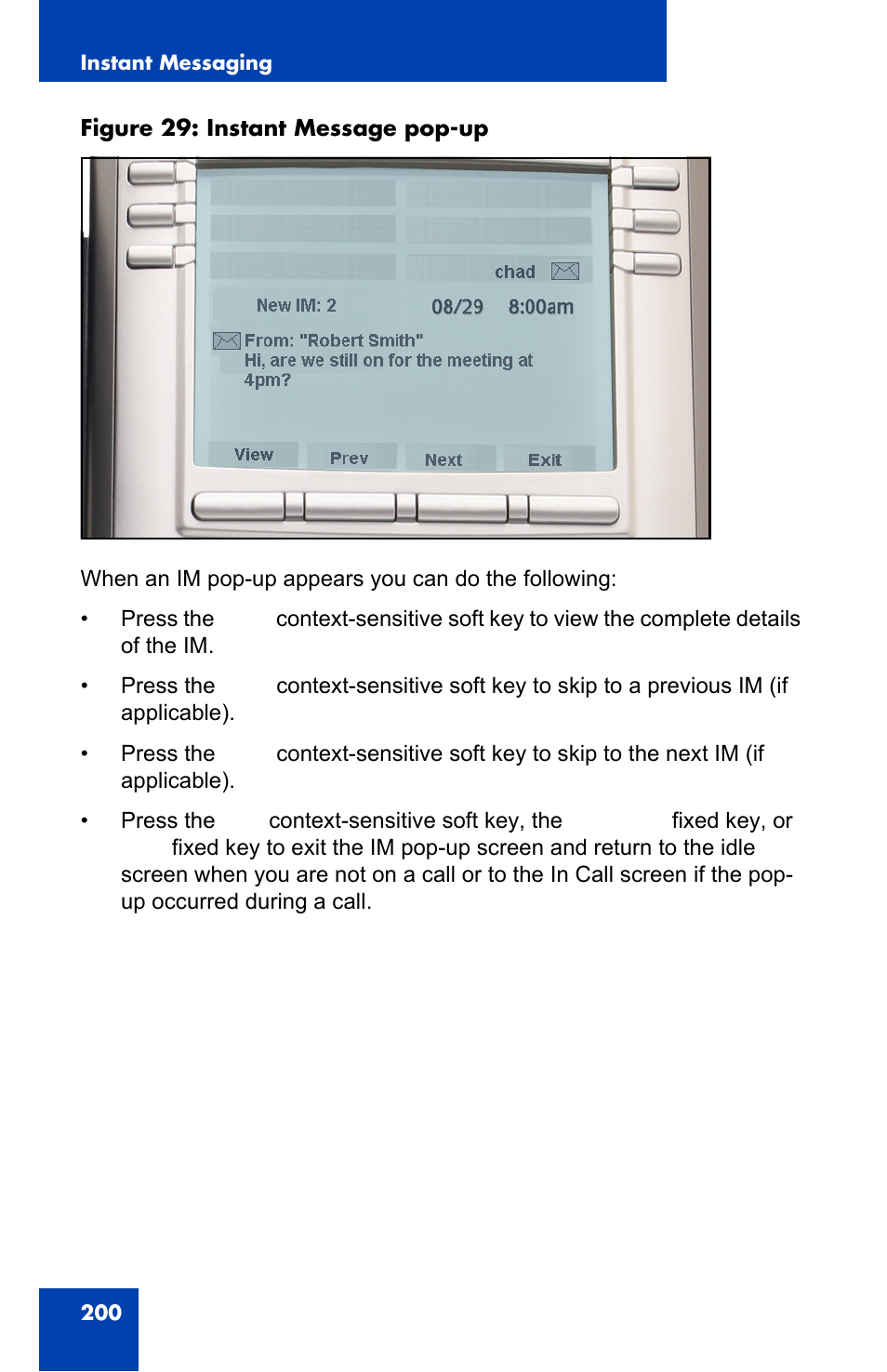 Avaya 1140E IP User Manual | Page 200 / 418