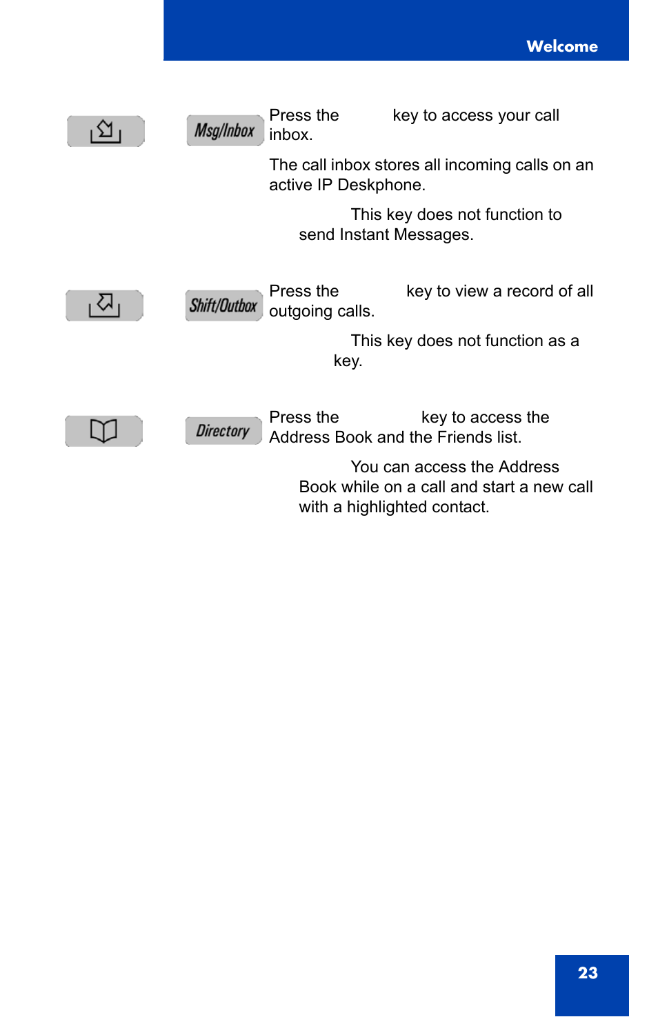 Avaya 1140E IP User Manual | Page 23 / 418