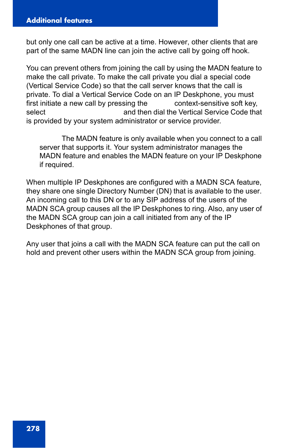 Avaya 1140E IP User Manual | Page 278 / 418