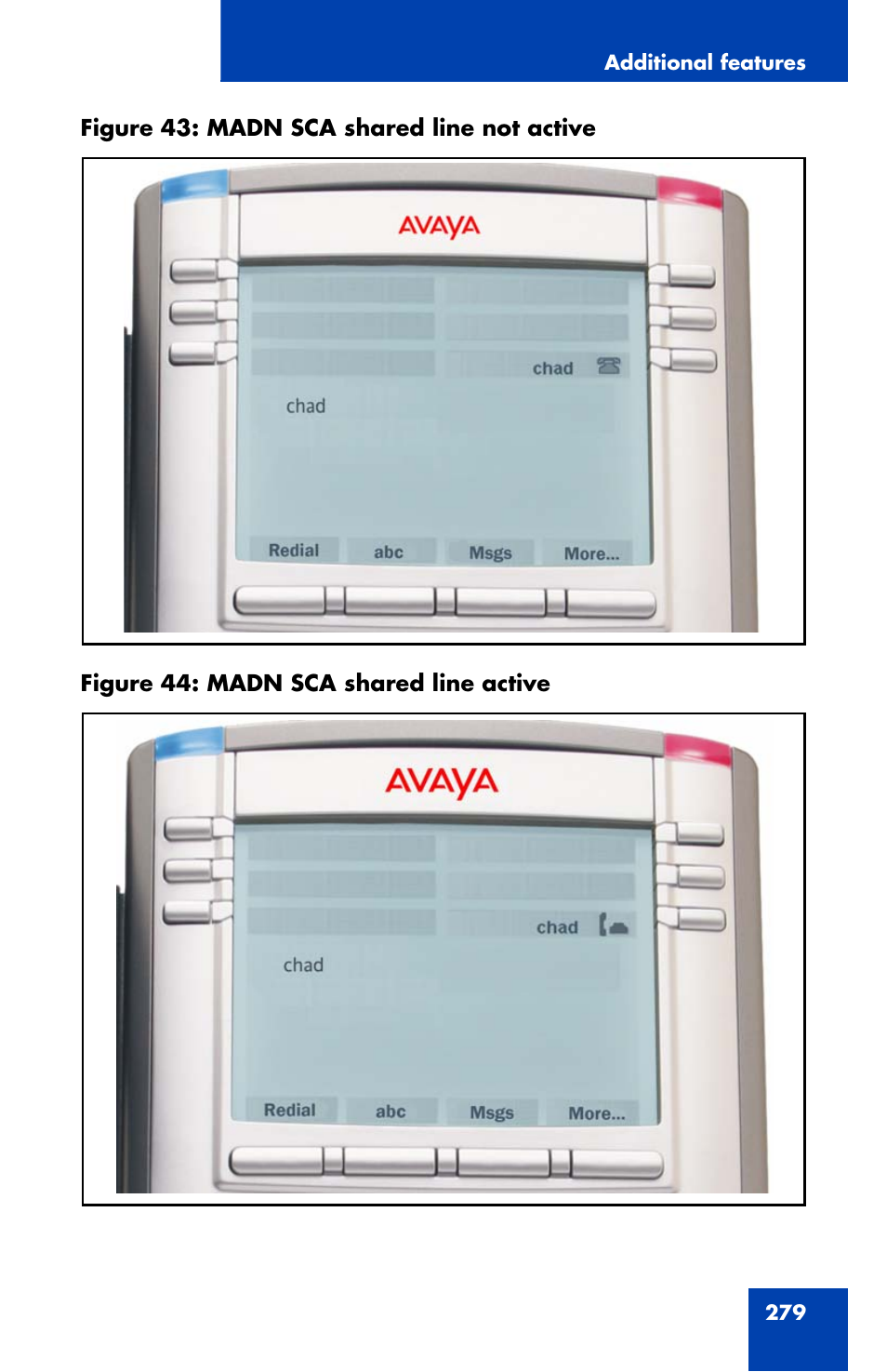 Avaya 1140E IP User Manual | Page 279 / 418