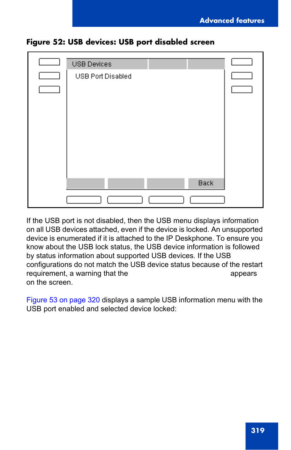 Avaya 1140E IP User Manual | Page 319 / 418