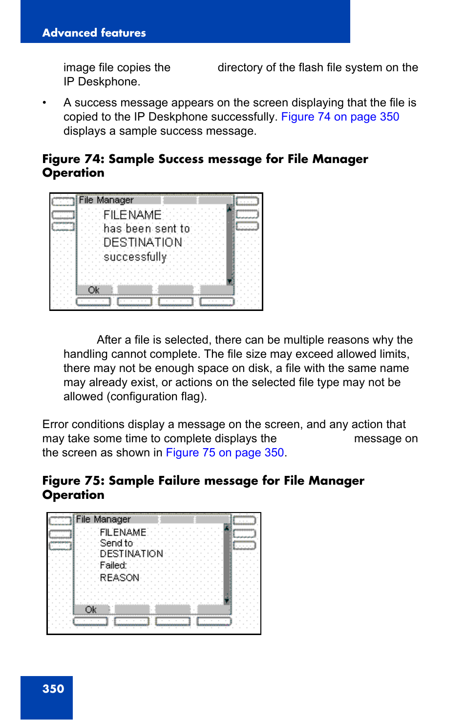 Avaya 1140E IP User Manual | Page 350 / 418