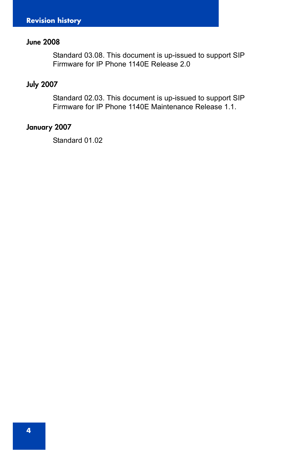 Avaya 1140E IP User Manual | Page 4 / 418