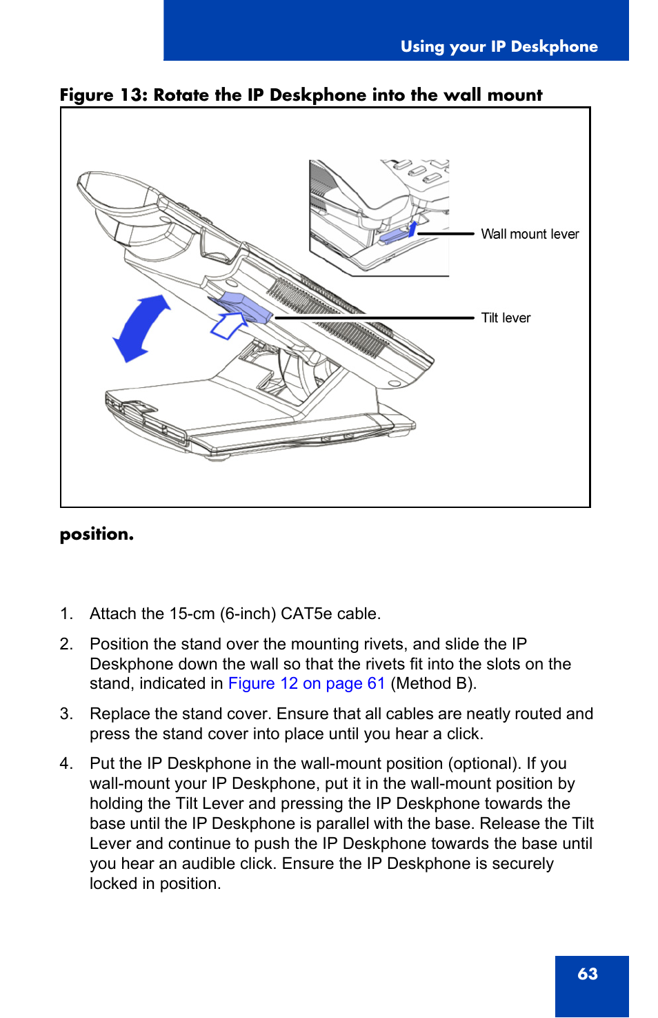 Avaya 1140E IP User Manual | Page 63 / 418