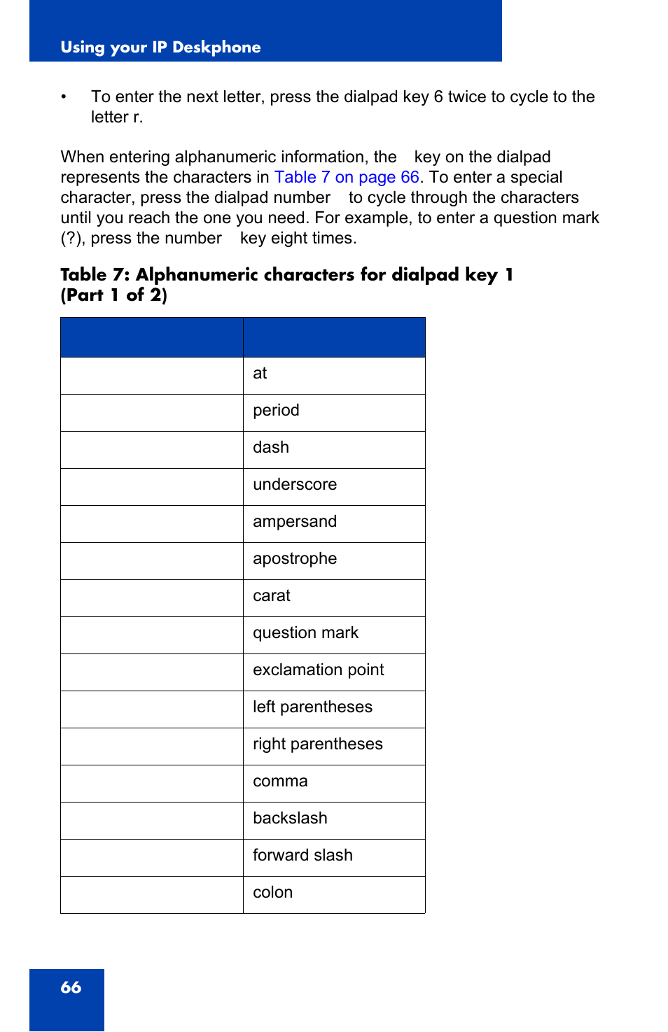 Avaya 1140E IP User Manual | Page 66 / 418