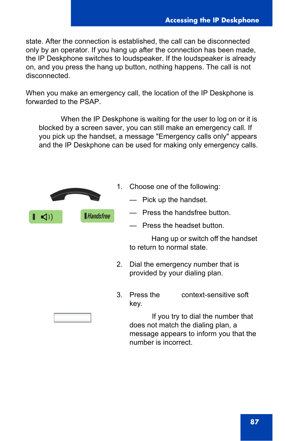 Send | Avaya 1140E IP User Manual | Page 87 / 418