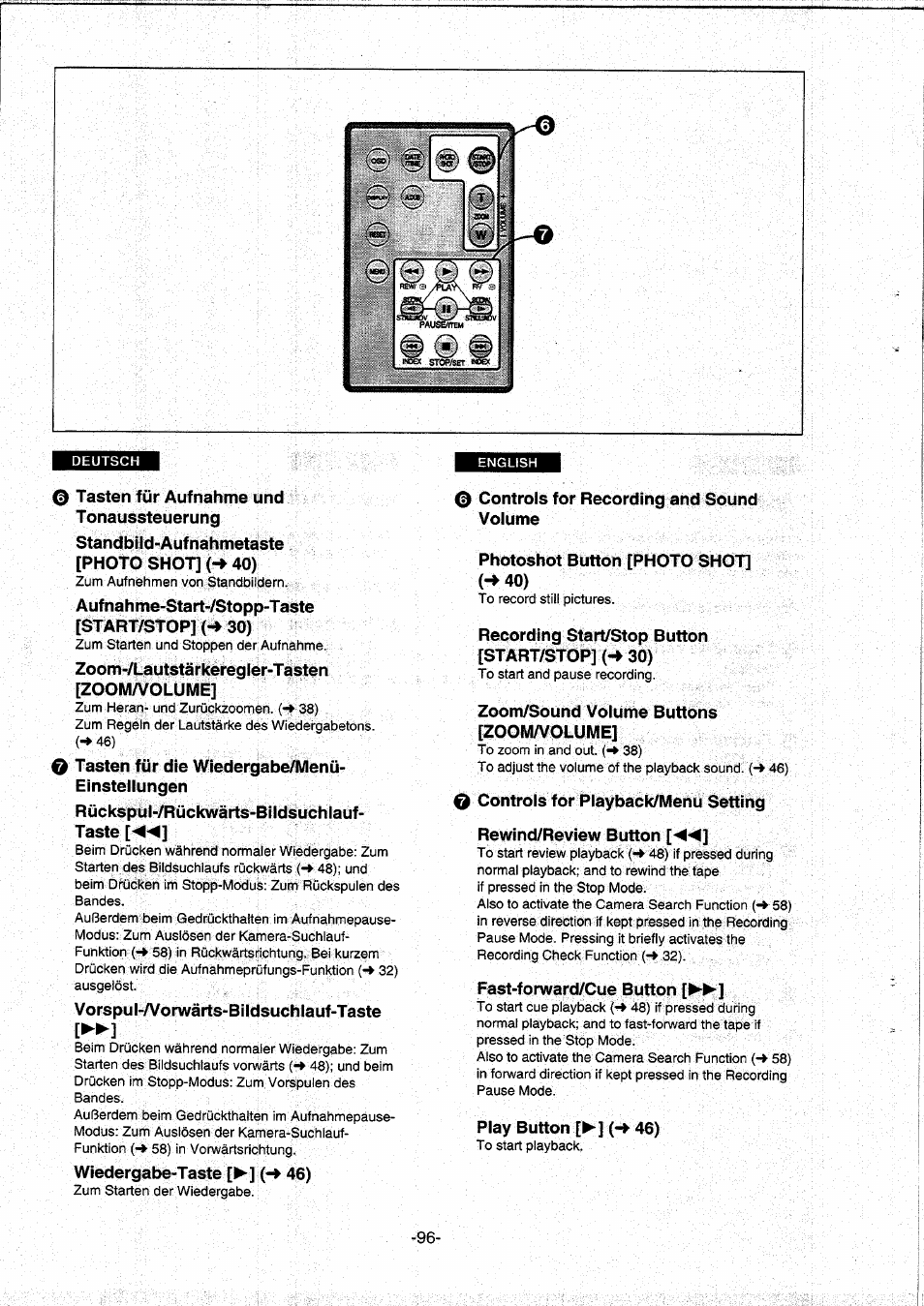 Panasonic NVDS5EG User Manual | Page 96 / 184