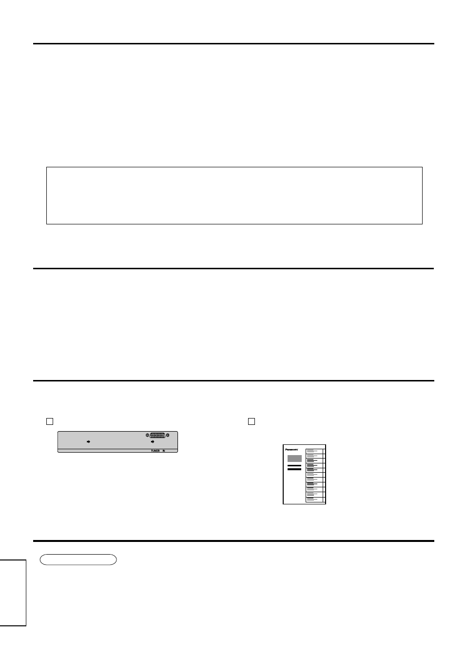 Ekstradele sikkerhedsforanstaltninger, Forsigtighedsregler ved håndtering, Tilbehør | Skal altid overholdes) | Panasonic TY42TM5H User Manual | Page 20 / 24