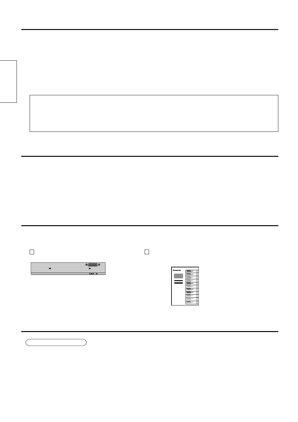 Optional parts, Accessories, Handling cautions safety precautions | Be sure to observe) | Panasonic TY42TM5H User Manual | Page 6 / 24