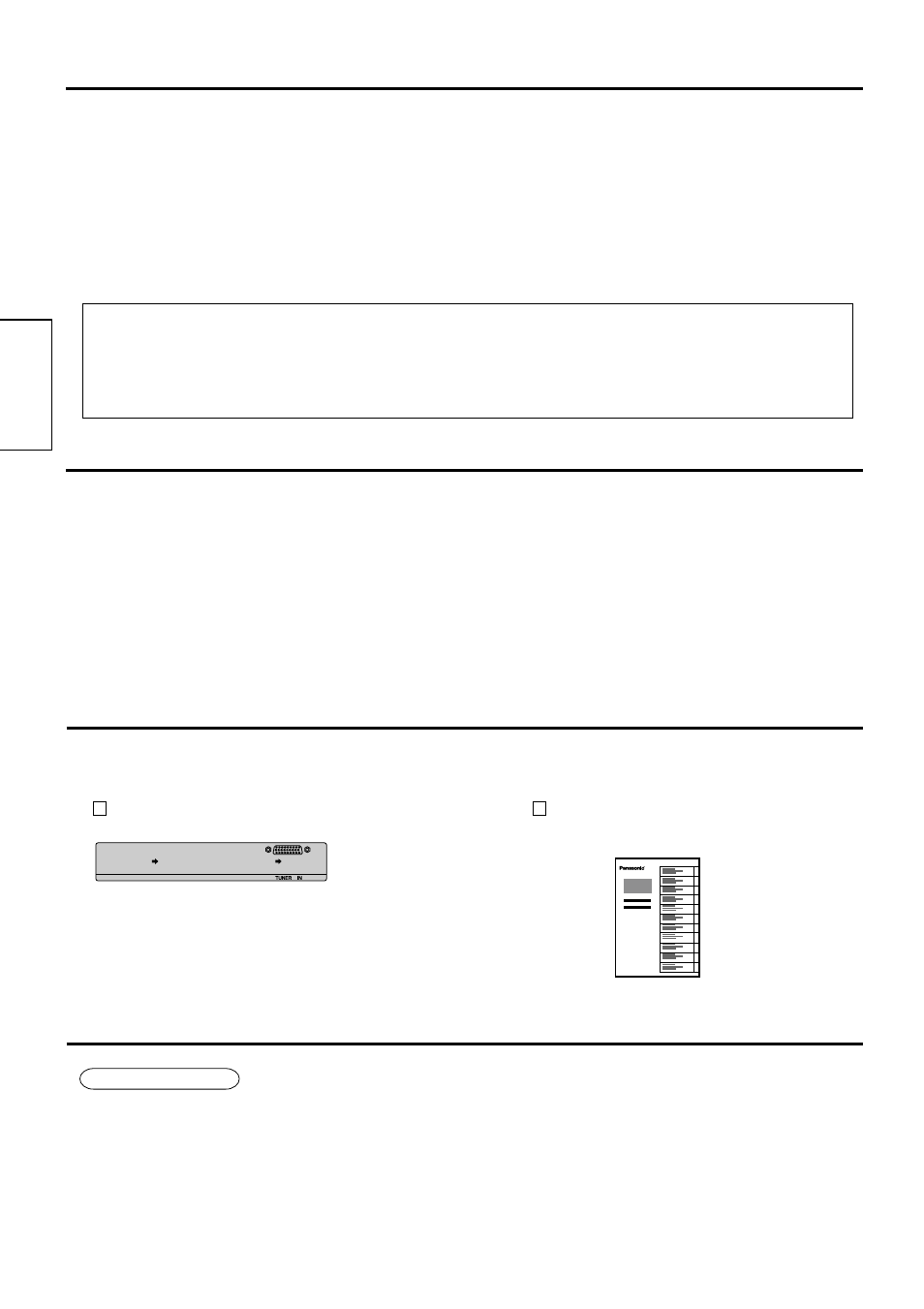 Vorsicht bei der handhabung sicherheitsmaßnahmen, Sonderzubehör, Zubehör | Bitte beachten) | Panasonic TY42TM5H User Manual | Page 8 / 24