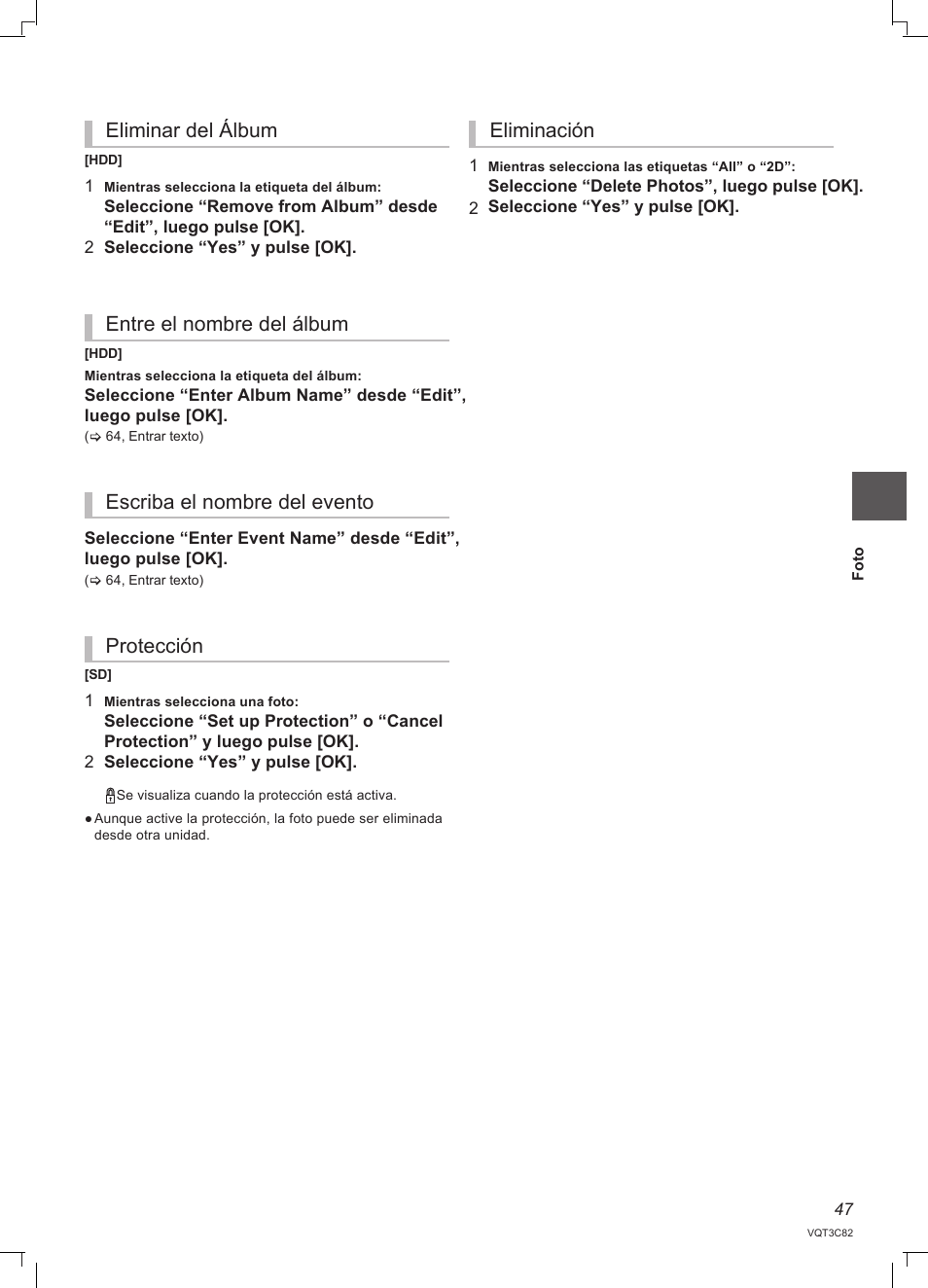 Panasonic DMRPWT500EC User Manual | Page 47 / 96
