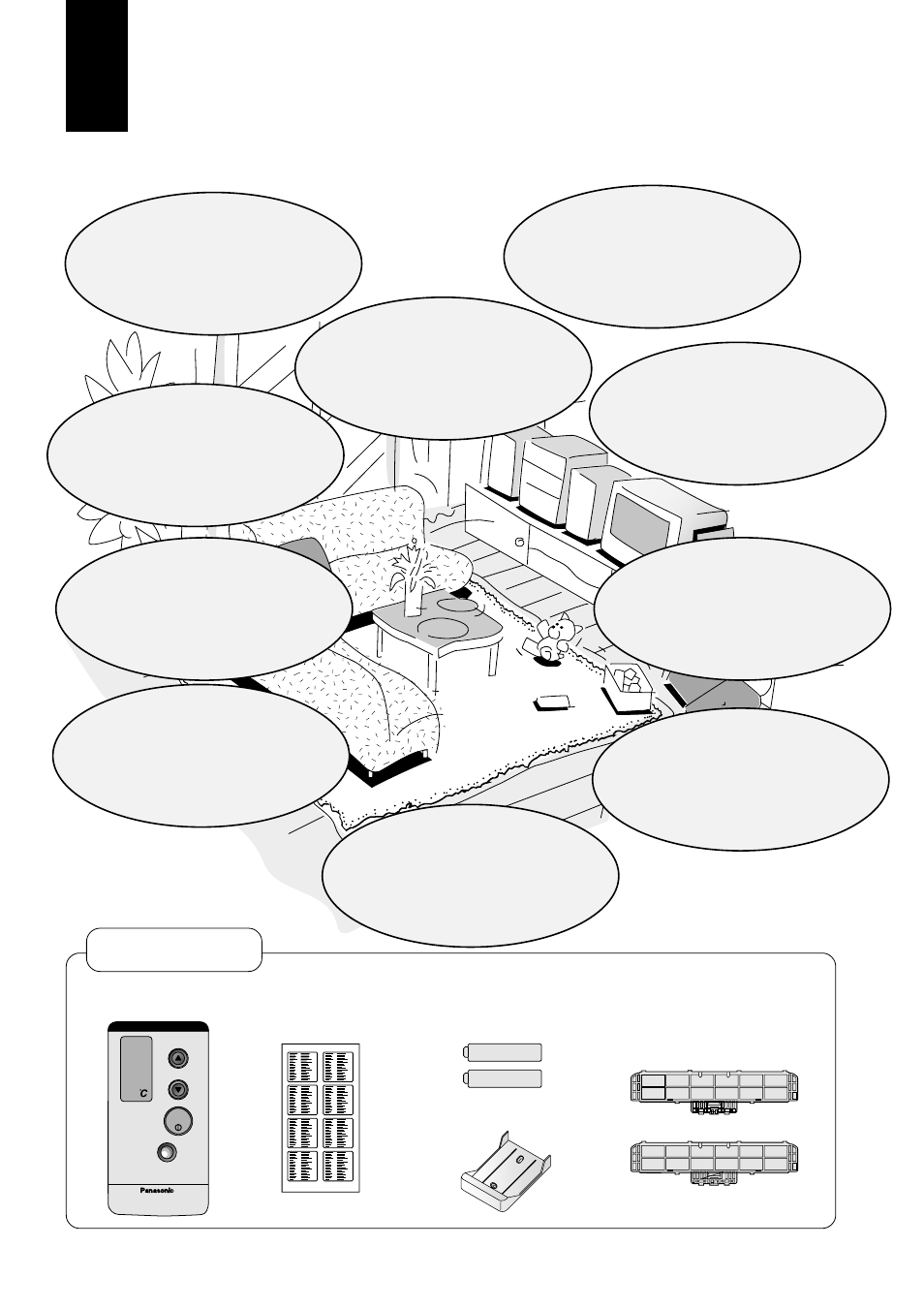 Kenmerken en accessoires, Accessoires | Panasonic CUG95KE User Manual | Page 108 / 239
