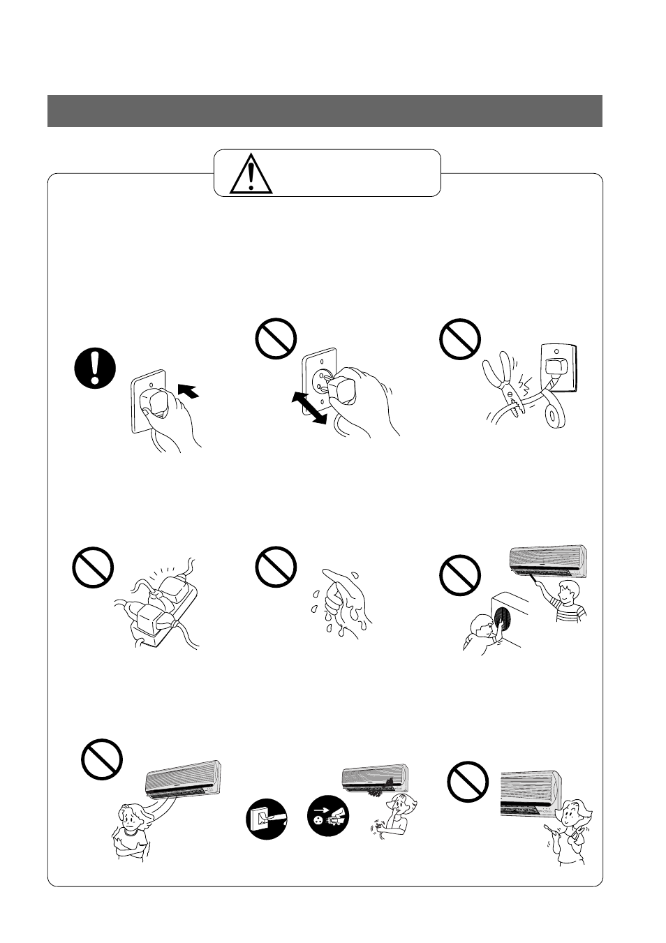 Gebruiksaanwijzing, Waarschuwing | Panasonic CUG95KE User Manual | Page 110 / 239