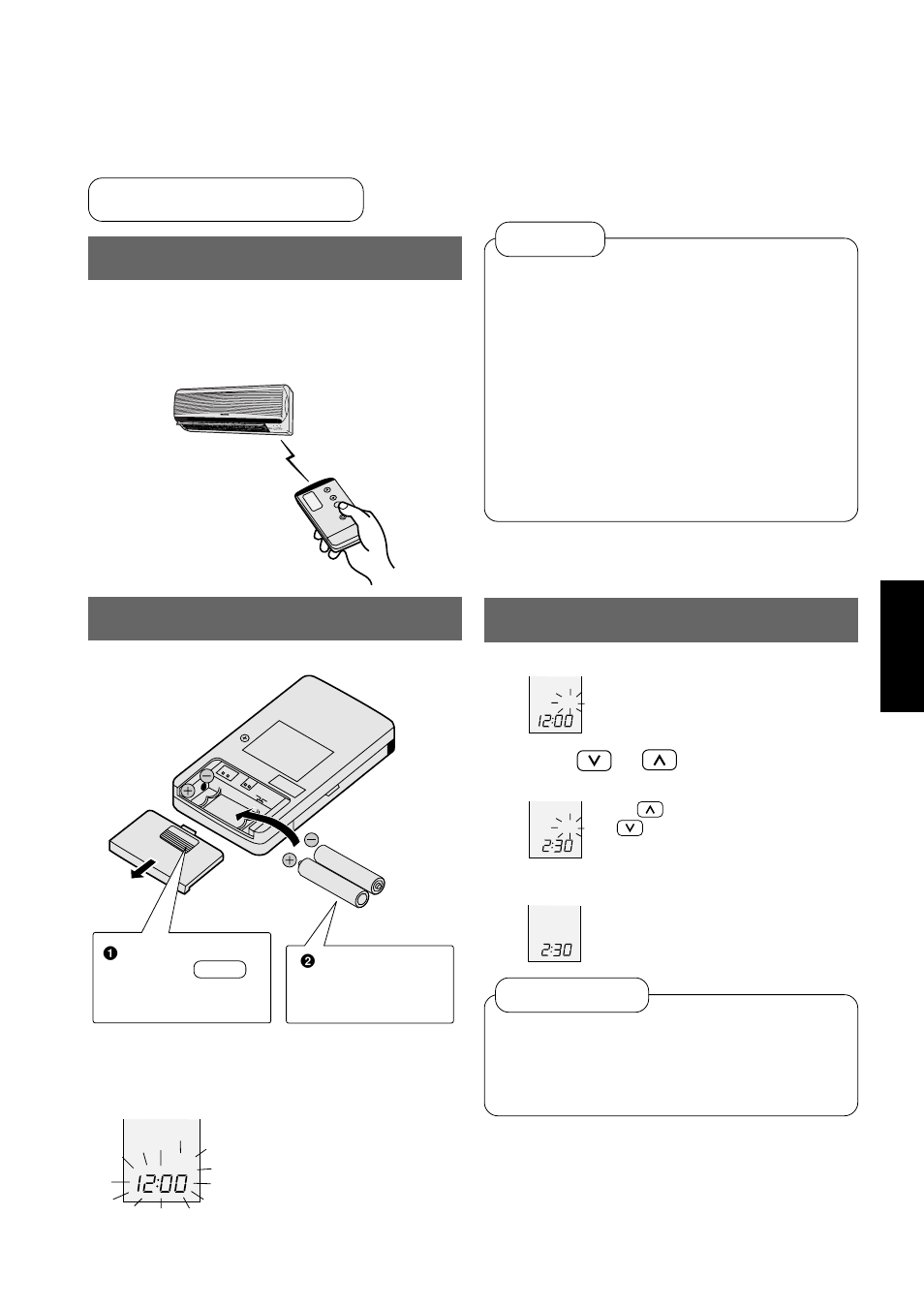 Het plaatsen van de batterijen, Instellen van de klok | Panasonic CUG95KE User Manual | Page 115 / 239