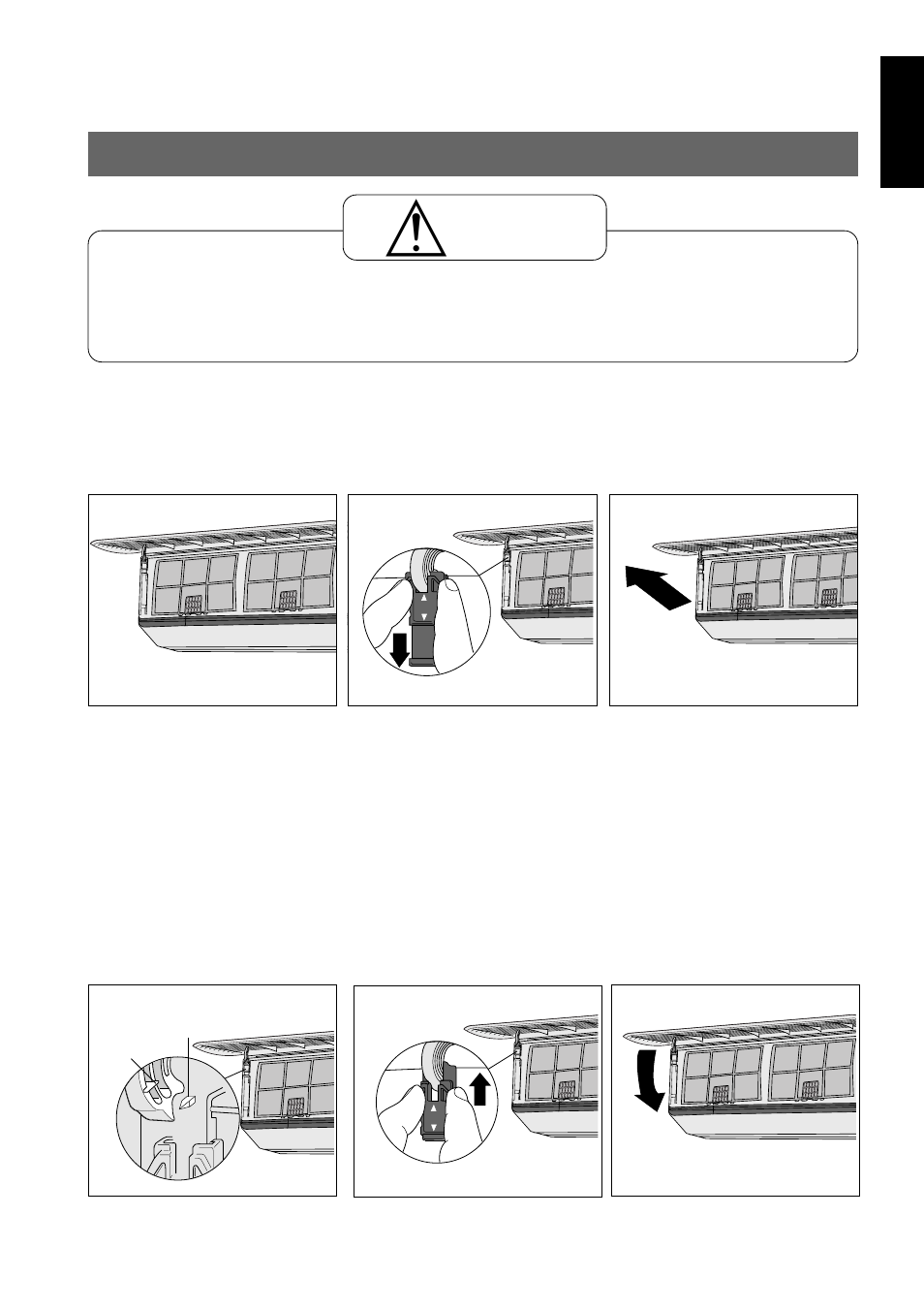 Caution | Panasonic CUG95KE User Manual | Page 21 / 239