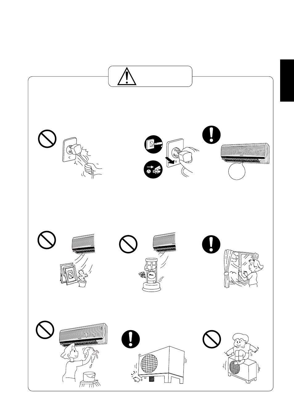 Cuidado | Panasonic CUG95KE User Manual | Page 33 / 239