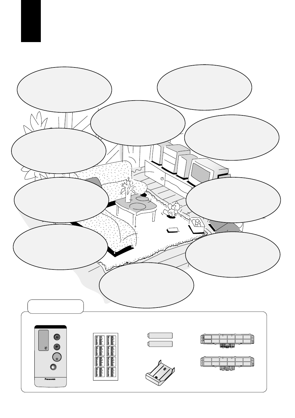 Features and accessories, Accessories | Panasonic CUG95KE User Manual | Page 4 / 239