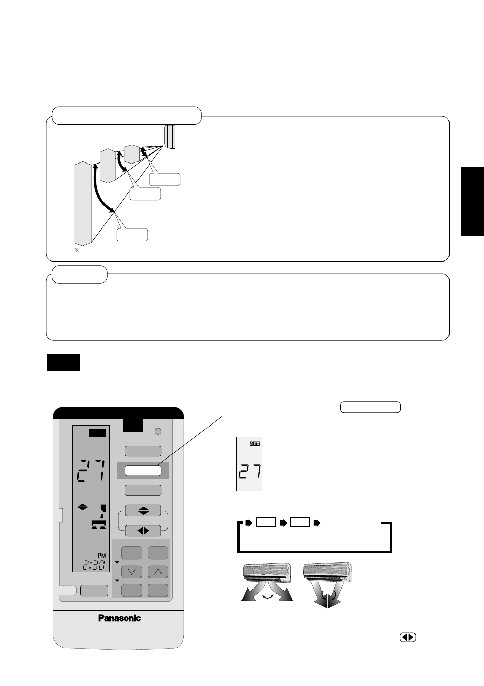 Ausblaswinkel, Lamelleneinstellbereich, Hinweise | Deutsch, Sleep | Panasonic CUG95KE User Manual | Page 67 / 239