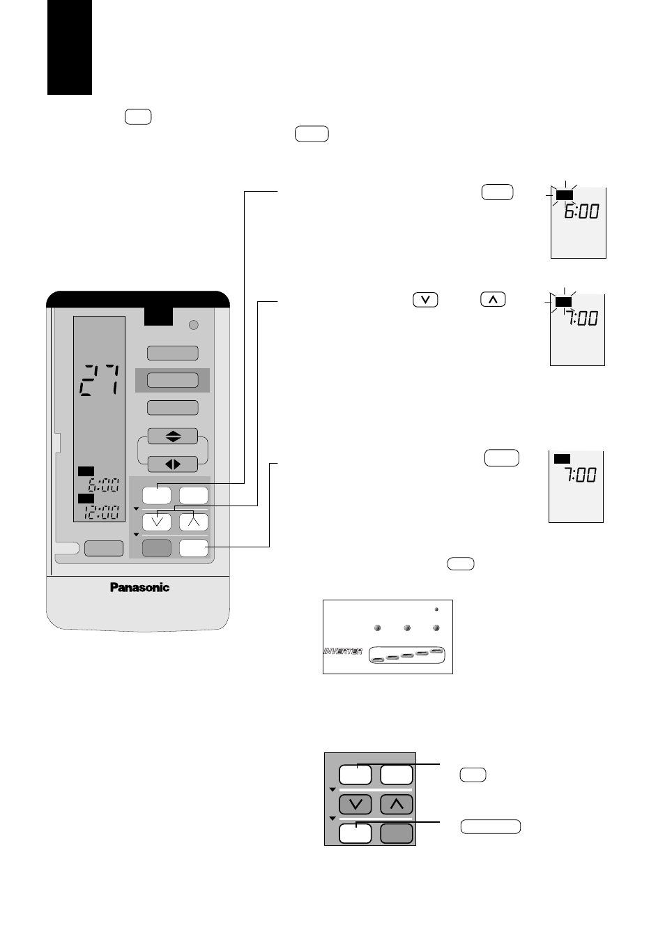 Einstellen der timerfunktionen | Panasonic CUG95KE User Manual | Page 68 / 239