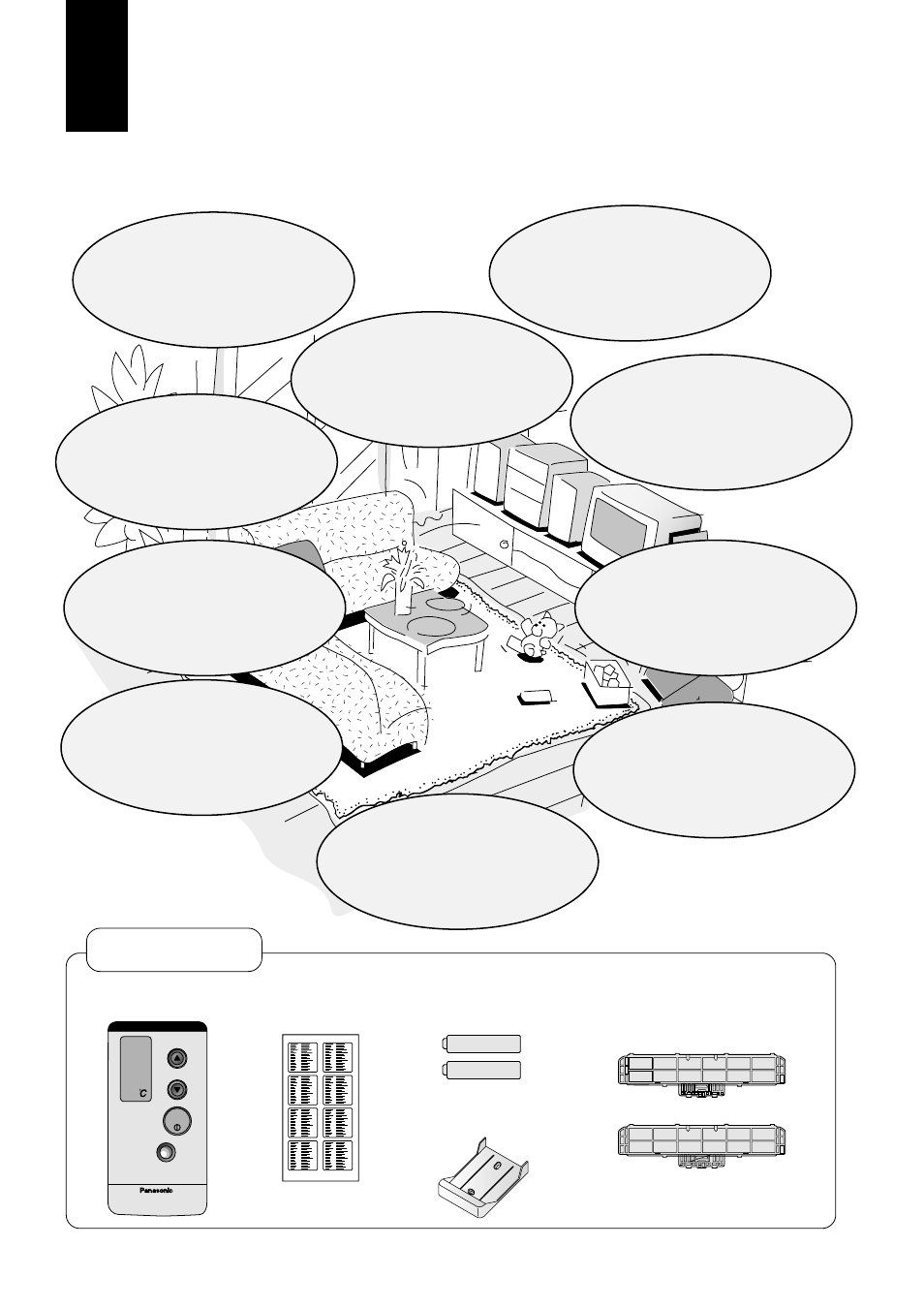 Pièces et accessoires, Accessoires | Panasonic CUG95KE User Manual | Page 82 / 239