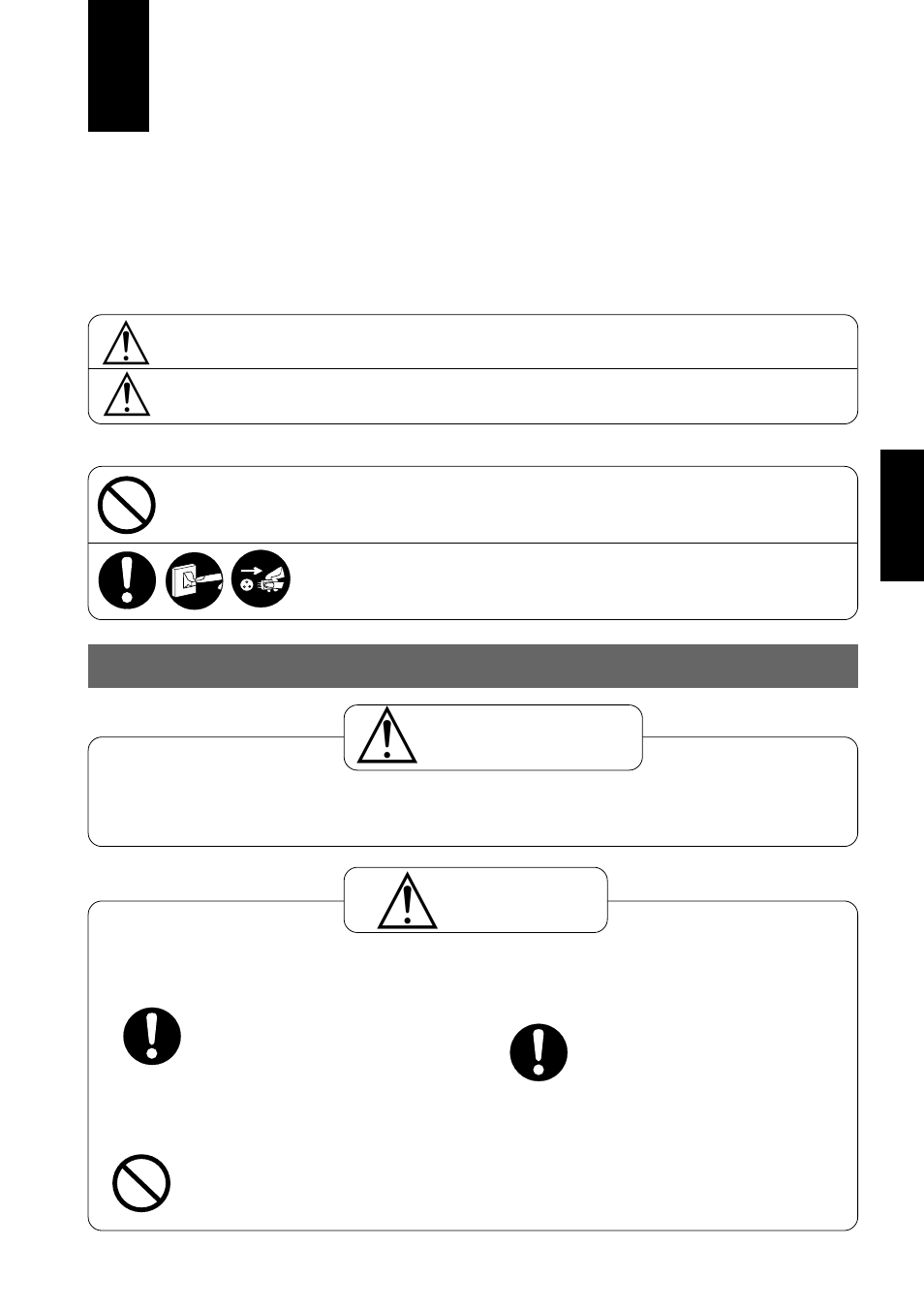 Mode d’emploi, Précautions d’installation, Attention | Avertissement | Panasonic CUG95KE User Manual | Page 83 / 239