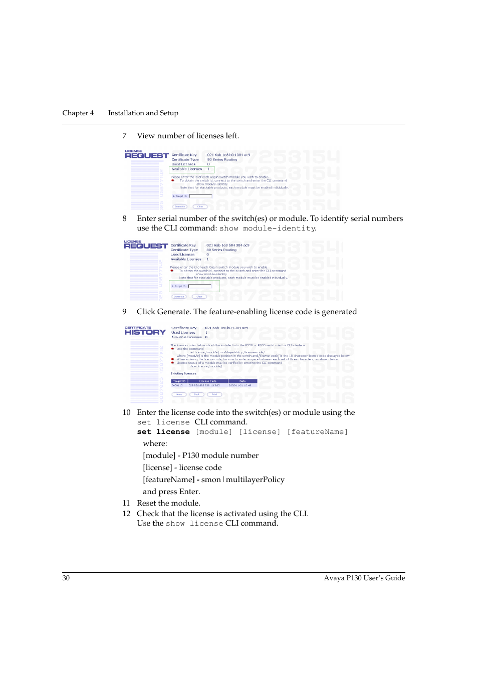 Avaya P130 User Manual | Page 44 / 160