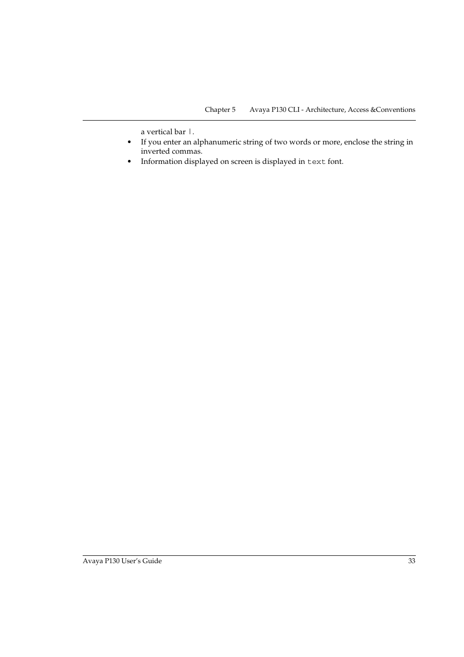 Avaya P130 User Manual | Page 47 / 160