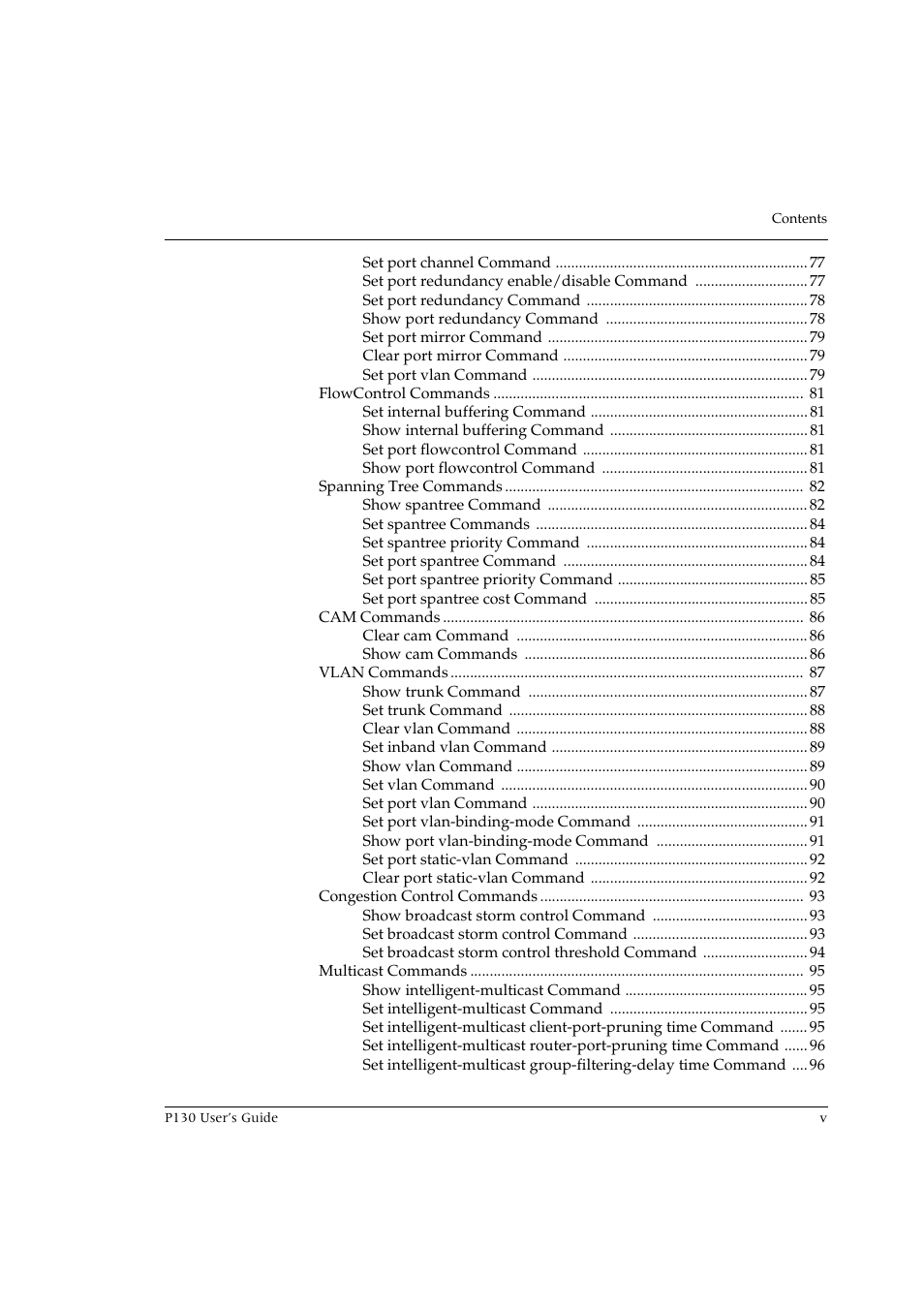 Avaya P130 User Manual | Page 7 / 160