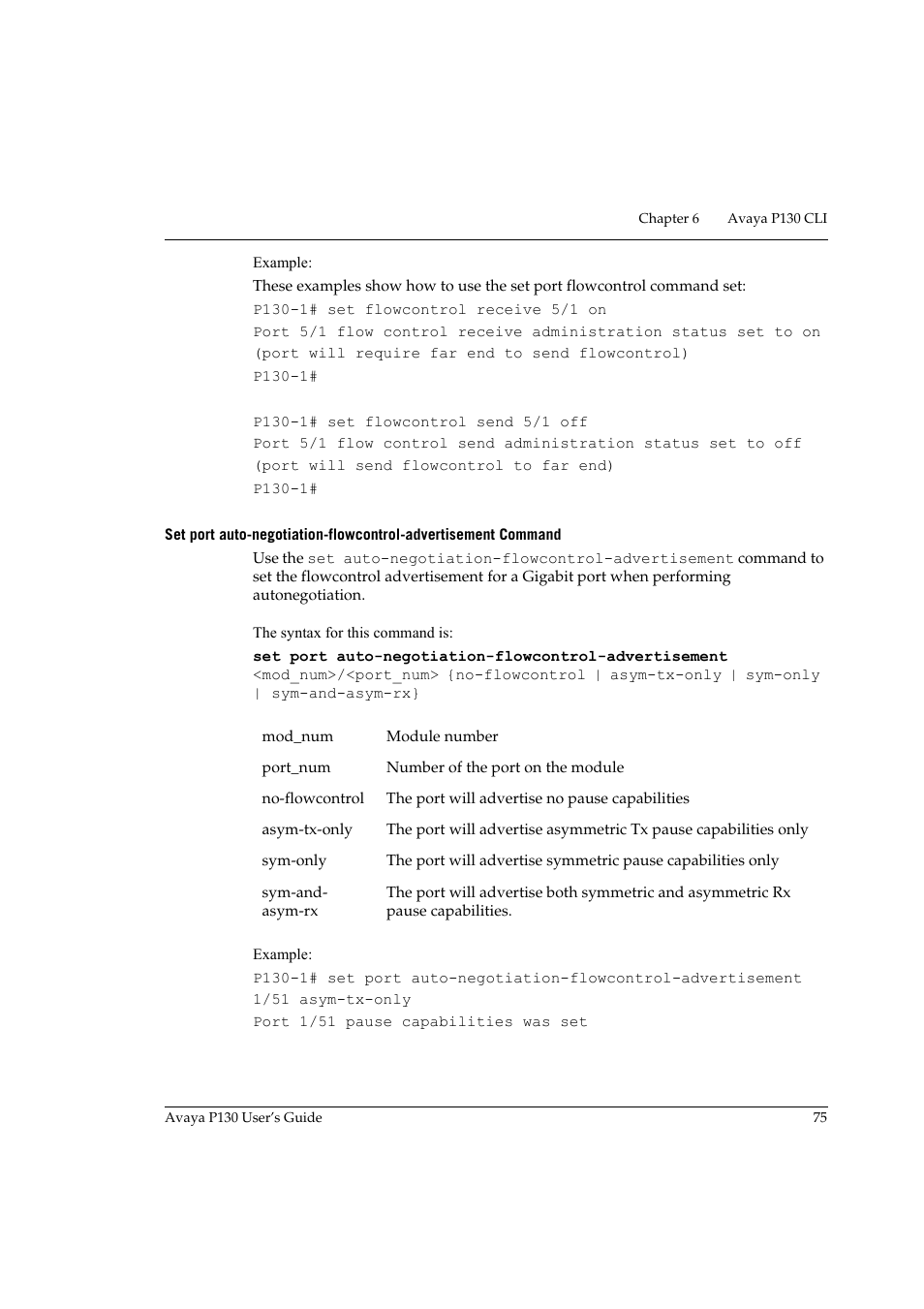 Avaya P130 User Manual | Page 89 / 160