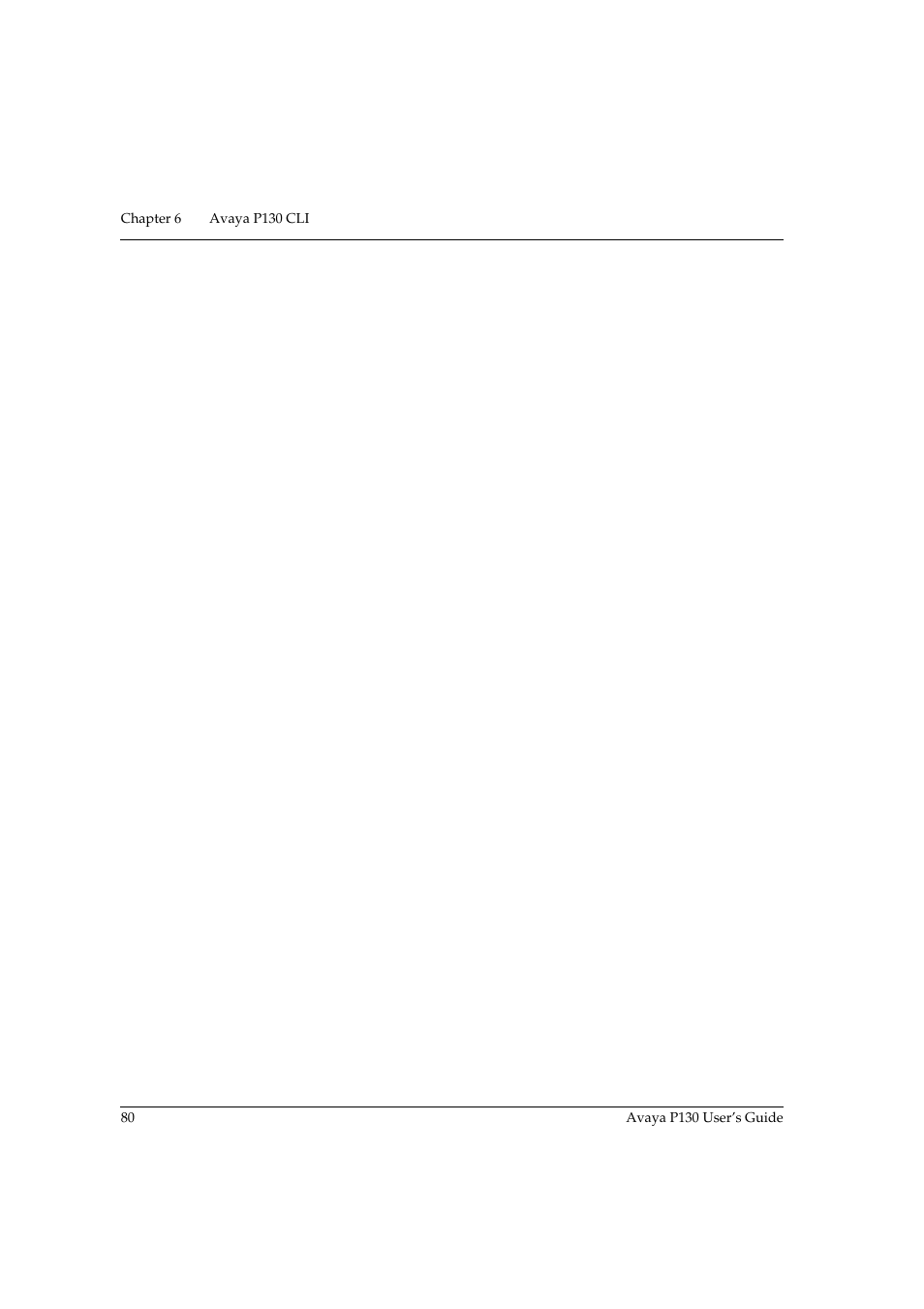 Avaya P130 User Manual | Page 94 / 160