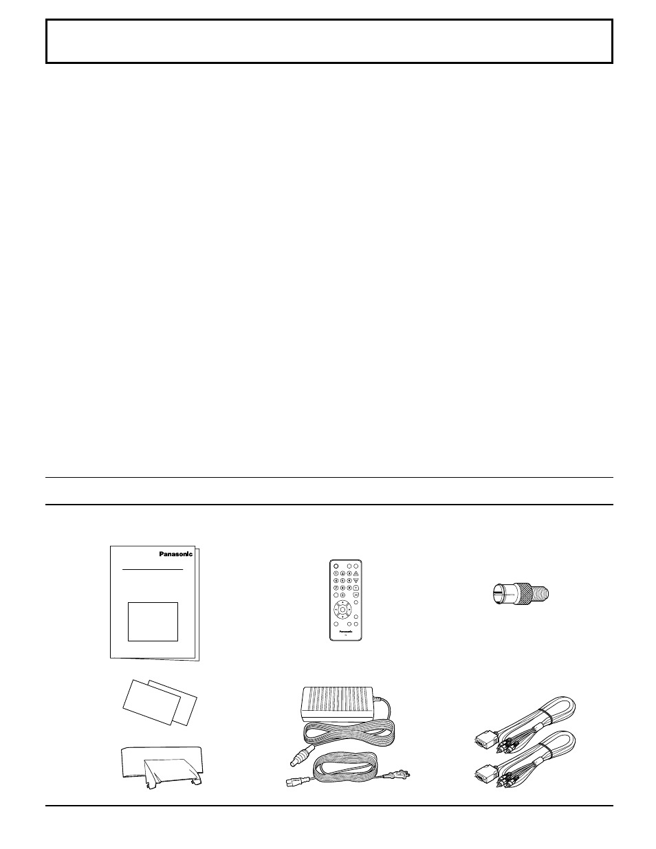 Panasonic TC22LT1 User Manual | Page 5 / 36