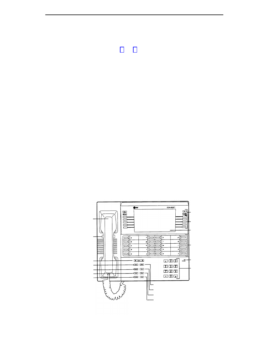 Your isdn 8520t voice/data terminal | AT&T 8520T User Manual | Page 4 / 28