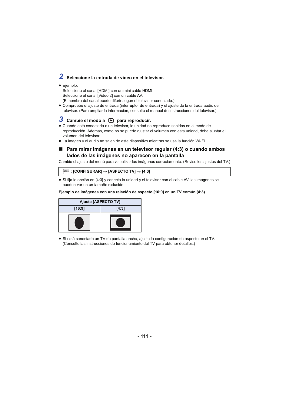 Panasonic HCX929EG User Manual | Page 111 / 203