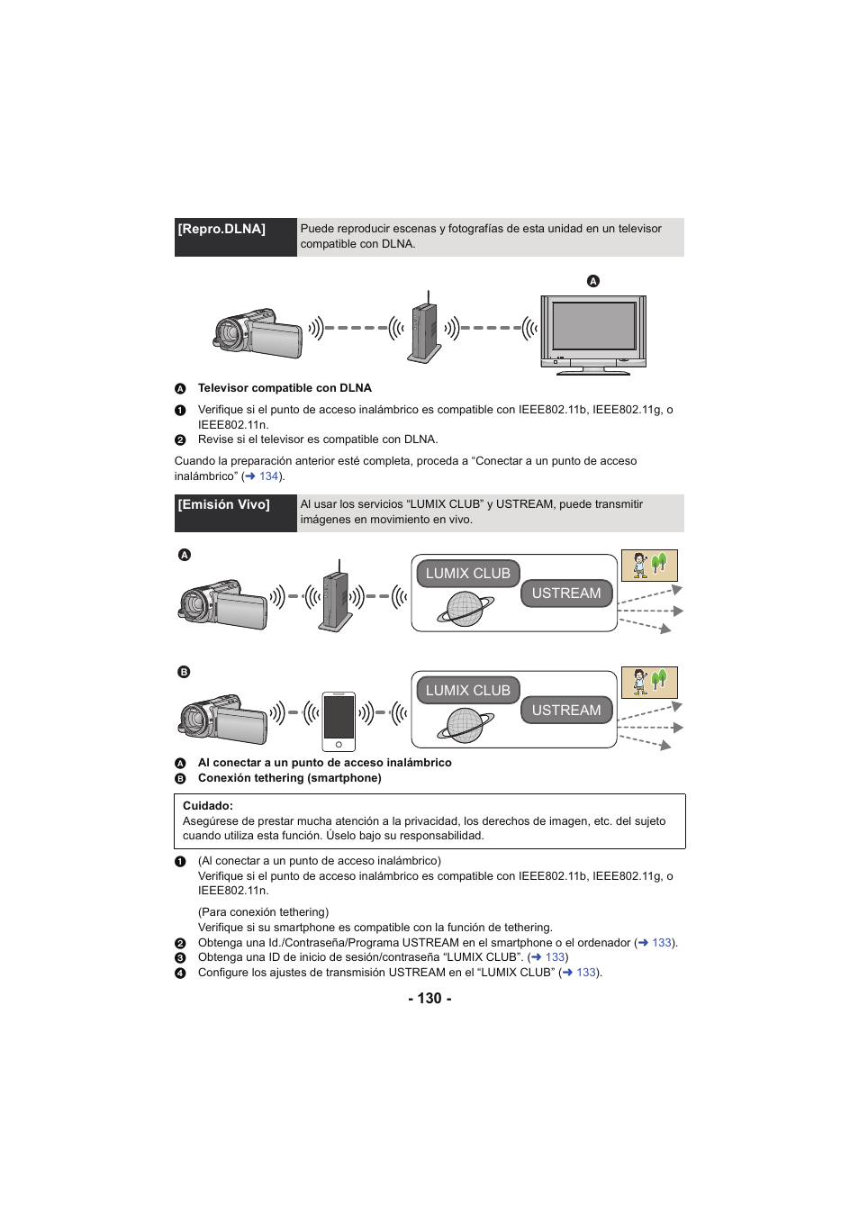 Panasonic HCX929EG User Manual | Page 130 / 203