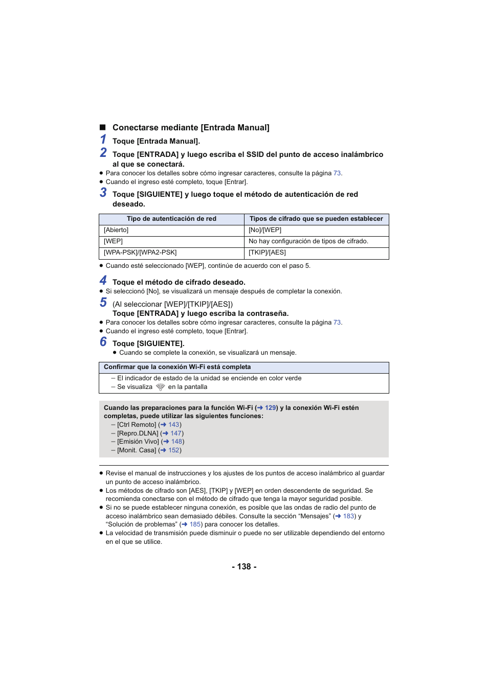 L 138 | Panasonic HCX929EG User Manual | Page 138 / 203