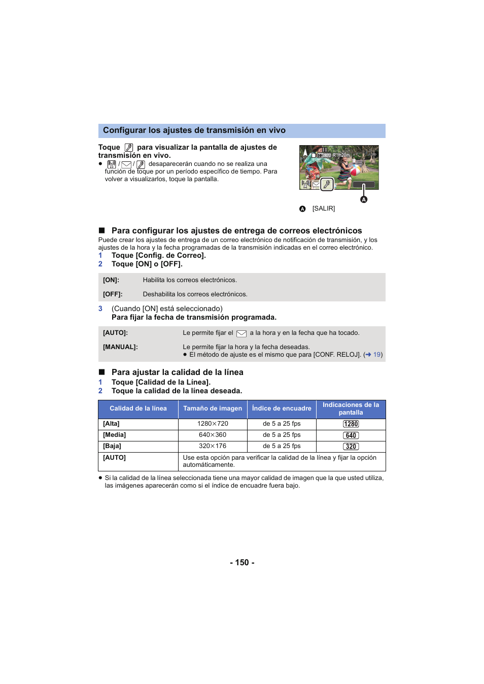 L 150 | Panasonic HCX929EG User Manual | Page 150 / 203