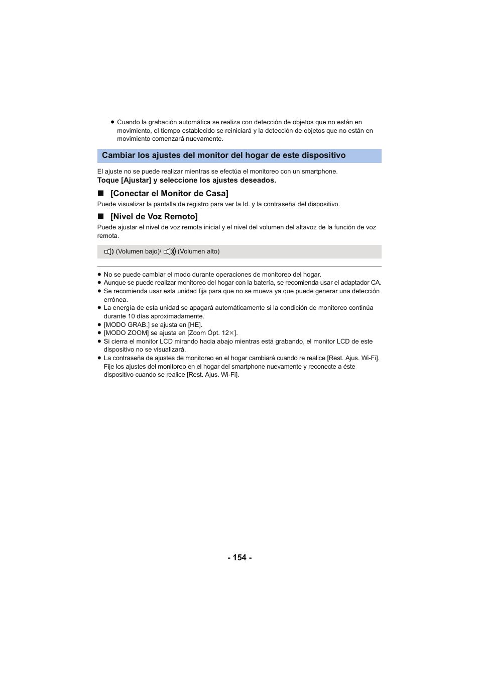 Panasonic HCX929EG User Manual | Page 154 / 203