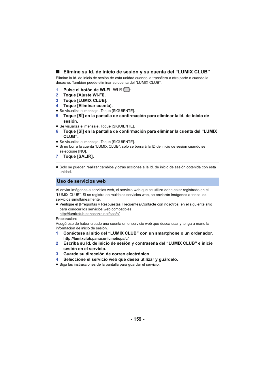 Panasonic HCX929EG User Manual | Page 159 / 203