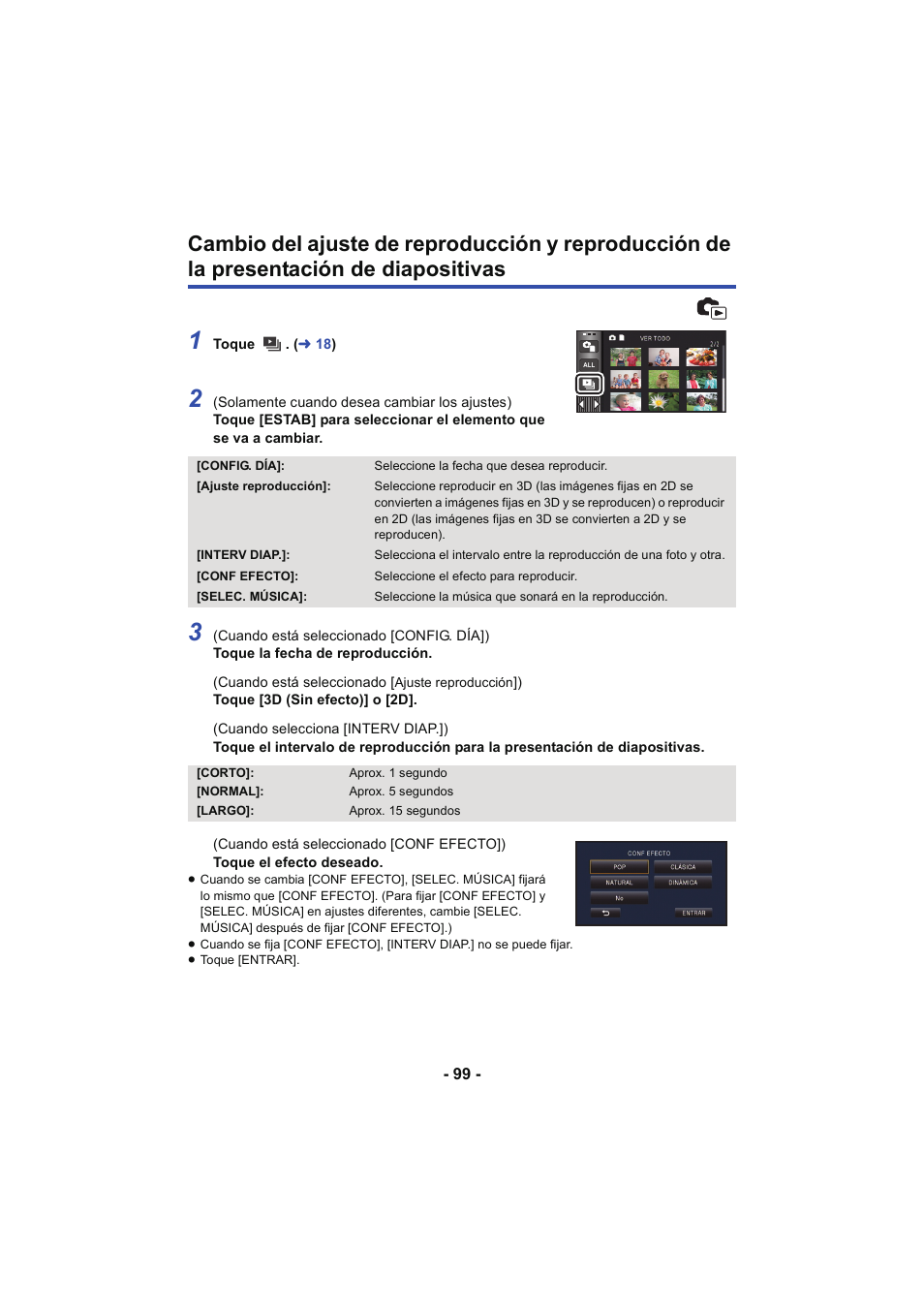 Panasonic HCX929EG User Manual | Page 99 / 203