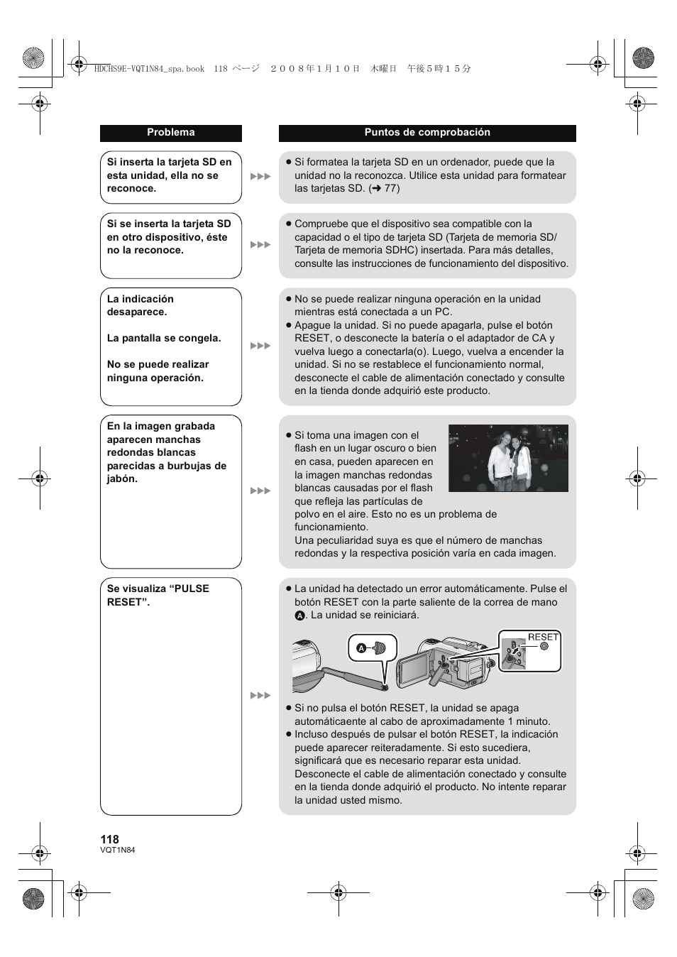 Panasonic HDCHS9 User Manual | Page 118 / 132
