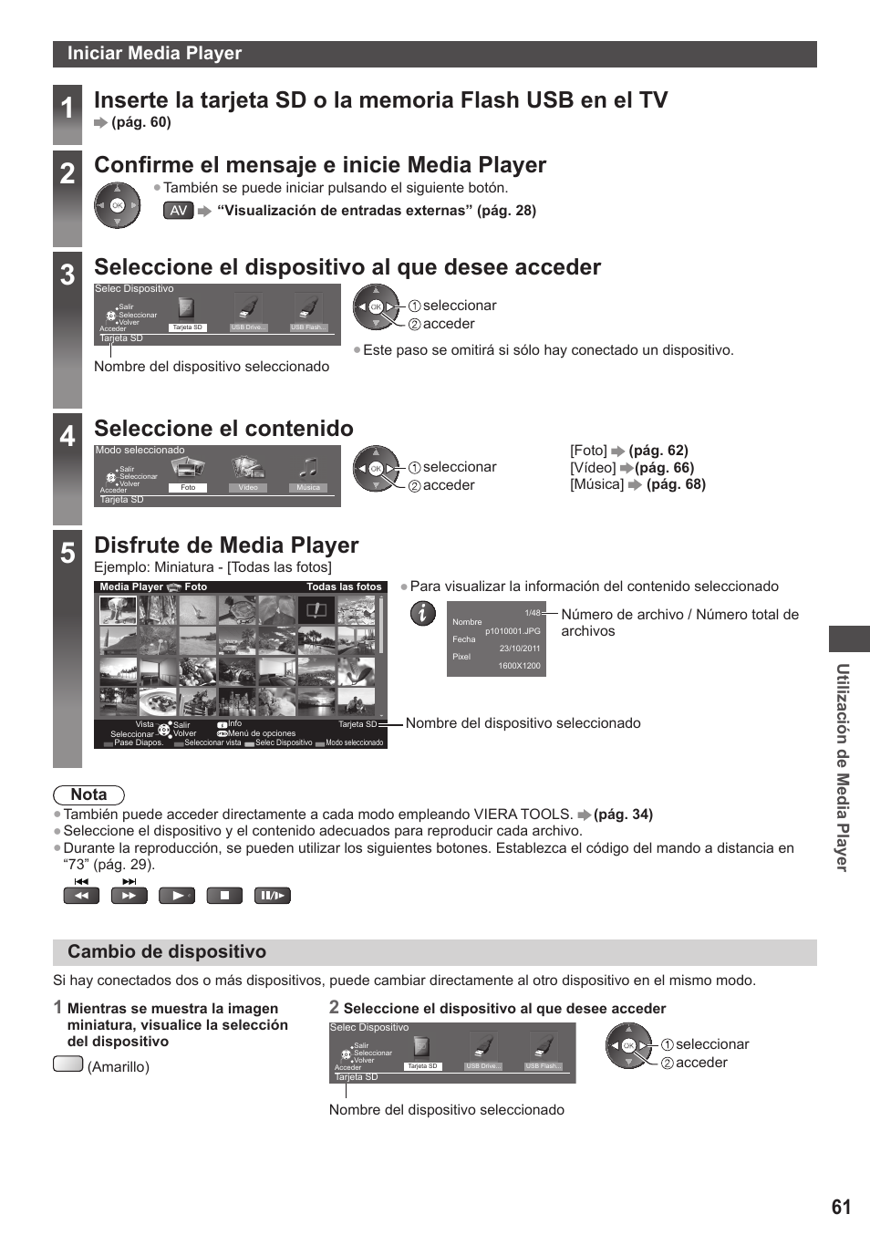Panasonic TXL42ET5E User Manual | Page 61 / 104