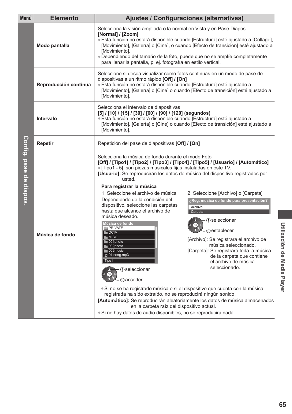 Panasonic TXL42ET5E User Manual | Page 65 / 104