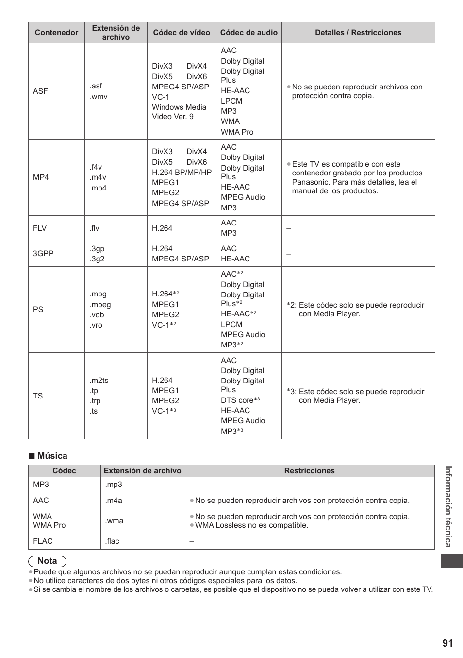 Panasonic TXL42ET5E User Manual | Page 91 / 104