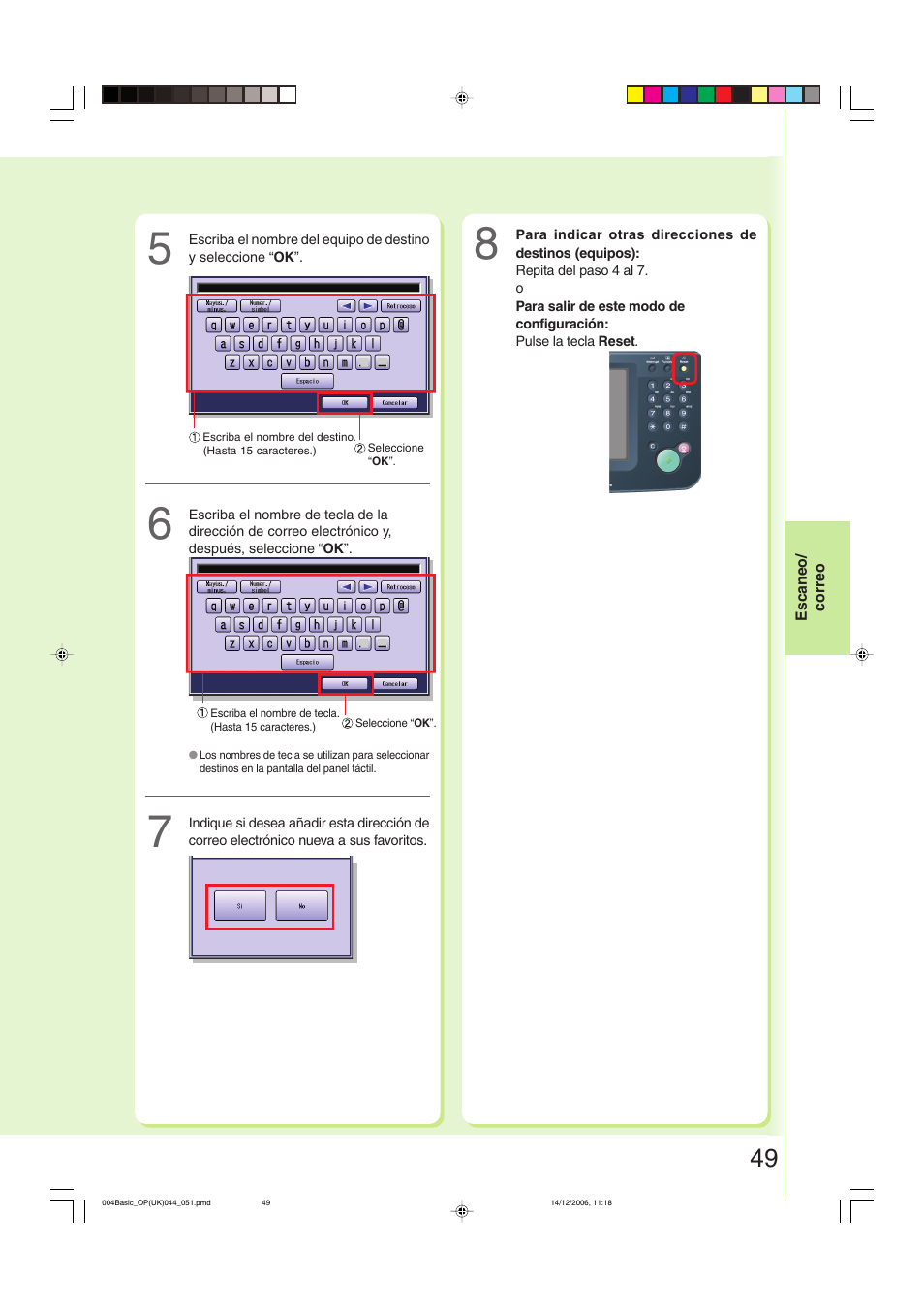 Panasonic DPC263 User Manual | Page 49 / 112