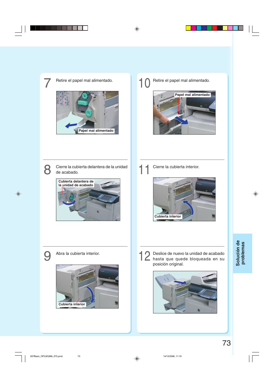 Panasonic DPC263 User Manual | Page 73 / 112