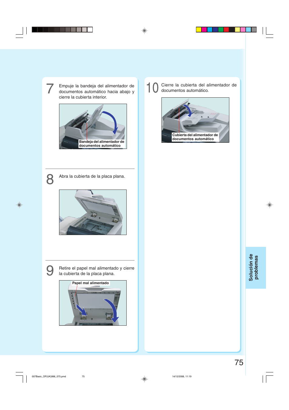 Panasonic DPC263 User Manual | Page 75 / 112